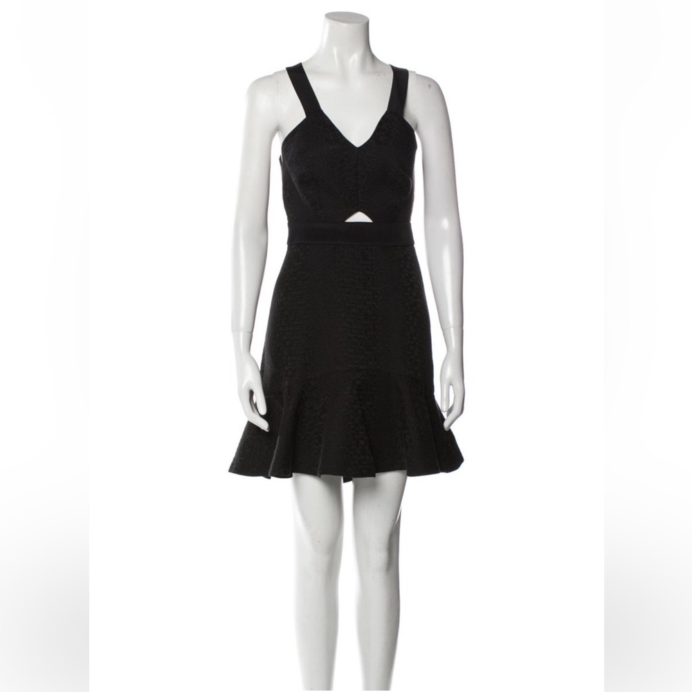 *EUC* Rebecca Taylor Fit & Flare Cut-Out Dress XS / Size 0